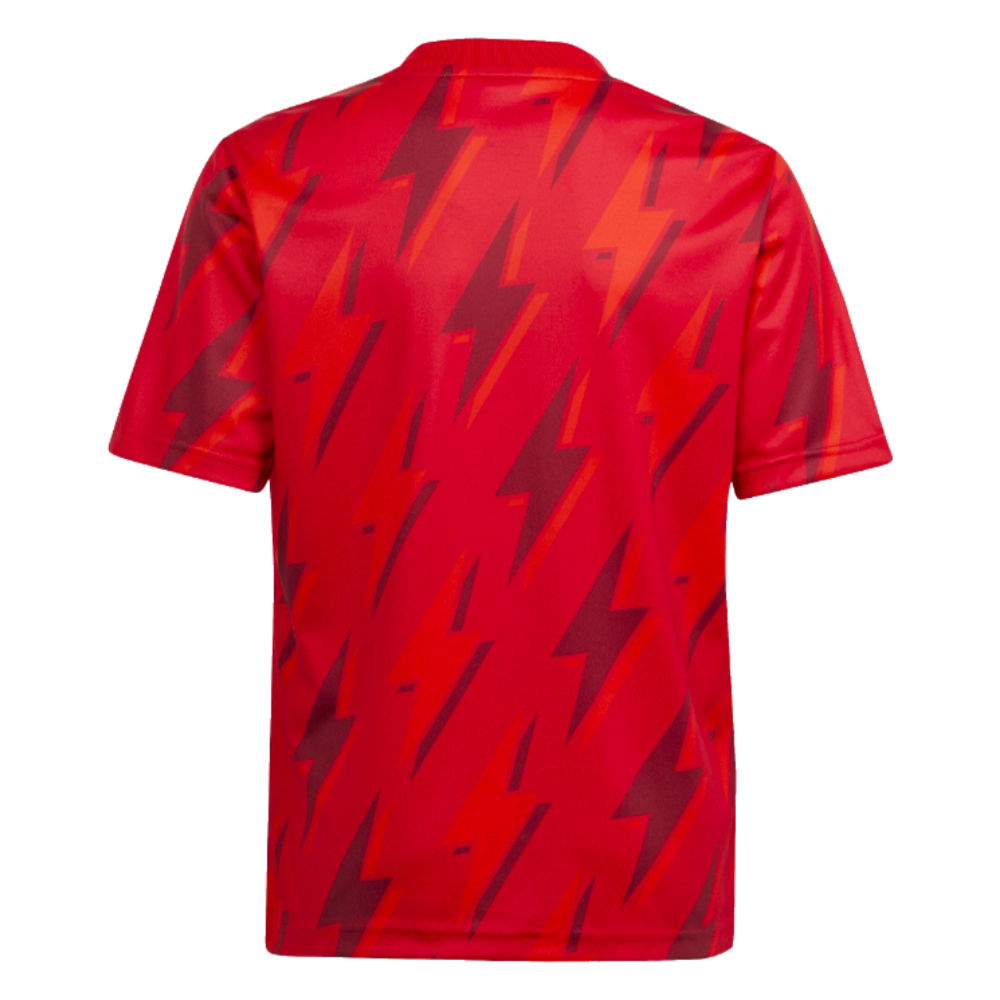 2023-2024 Arsenal Pre-Match Shirt (Red) - Kids (Gabriel 6)