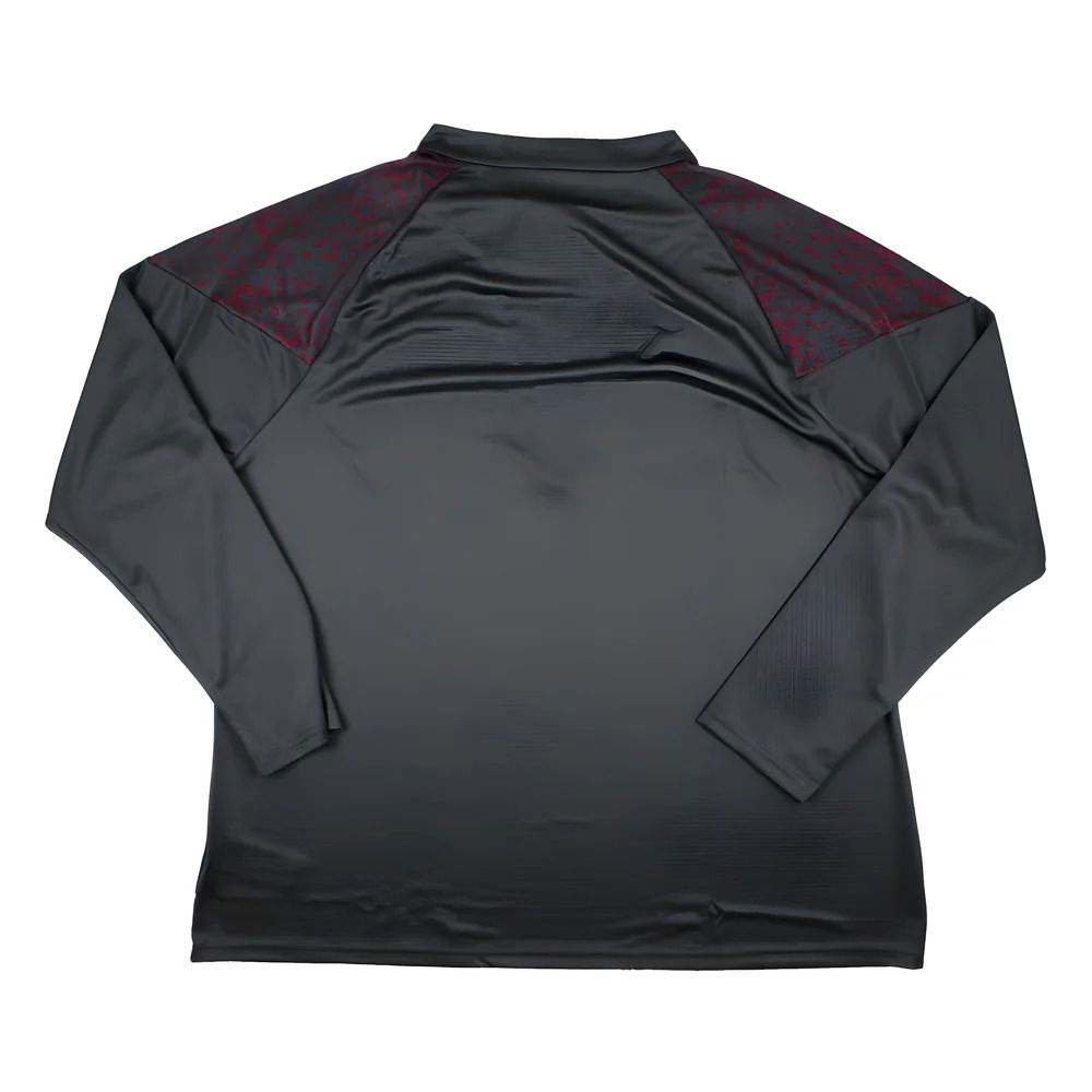 2023-2024 Man City Training Half Zip Top (Strong Grey)