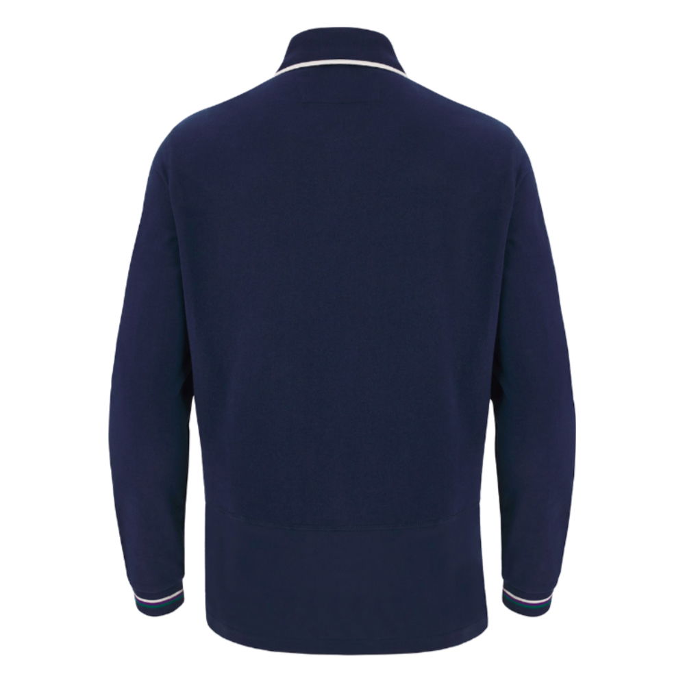 2023-2024 Scotland Home Long Sleeve Cotton Rugby Shirt