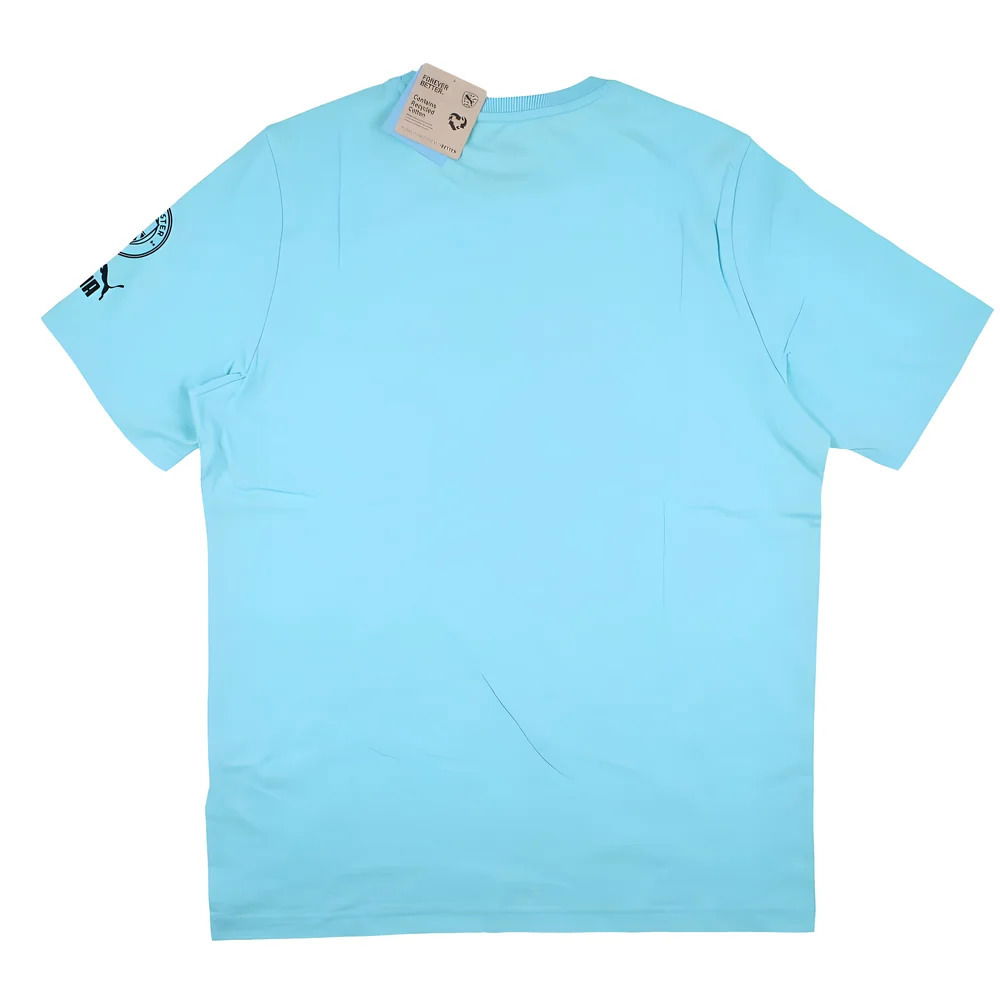 2023-2024 Man City FtblCore Graphic Tee (Hero Blue)