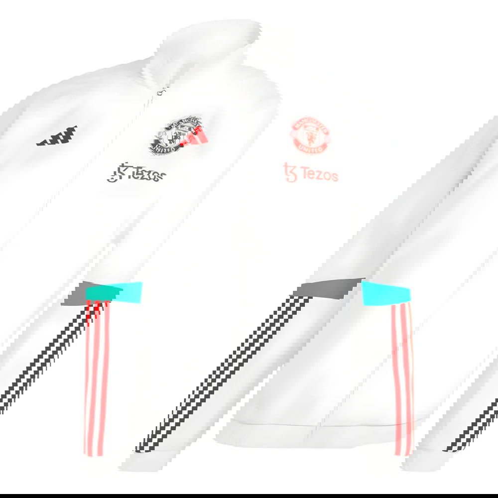 2023-2024 Man Utd Presentation Jacket (White)