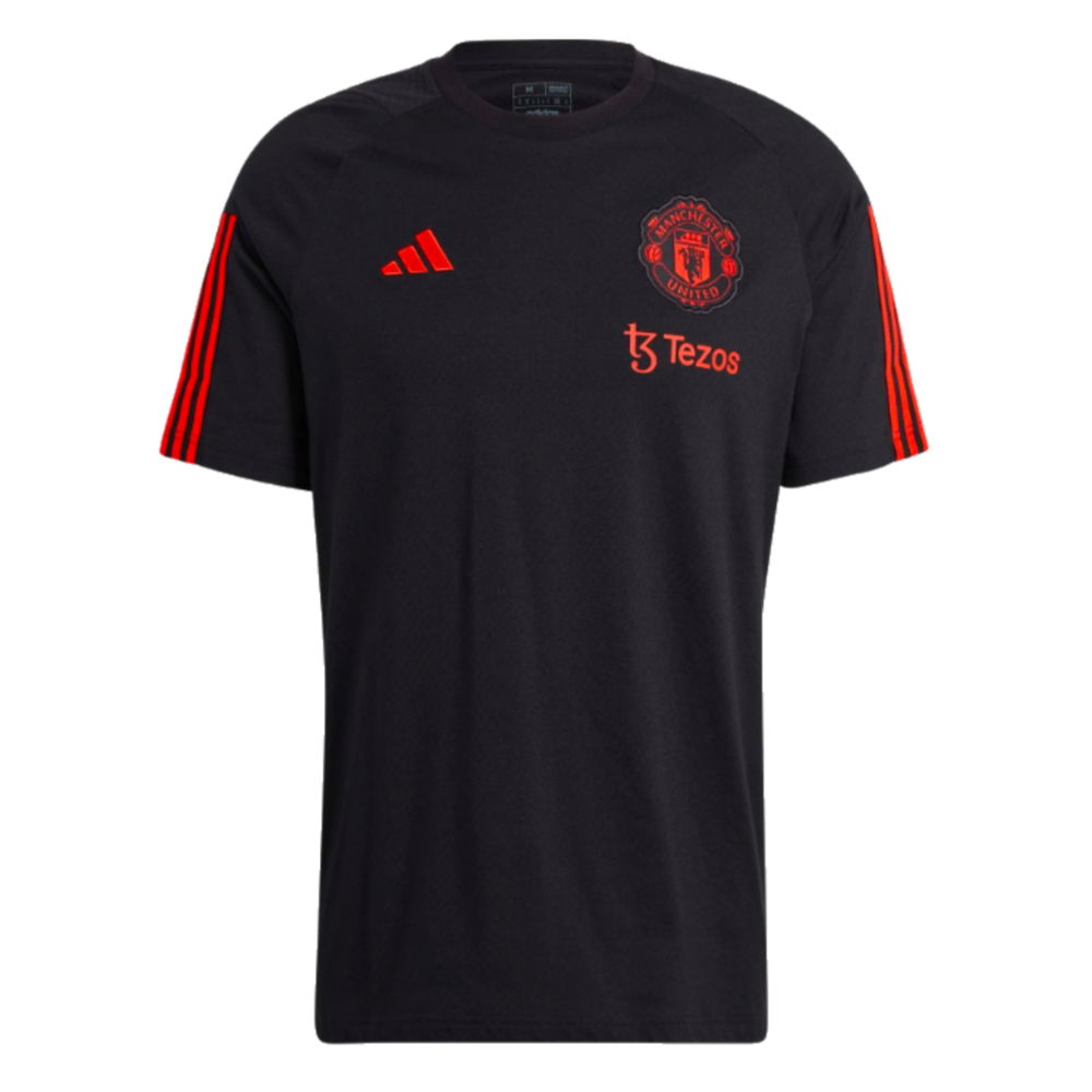 2023-2024 Man Utd Training Tee (Black) (Boe Risa 8)