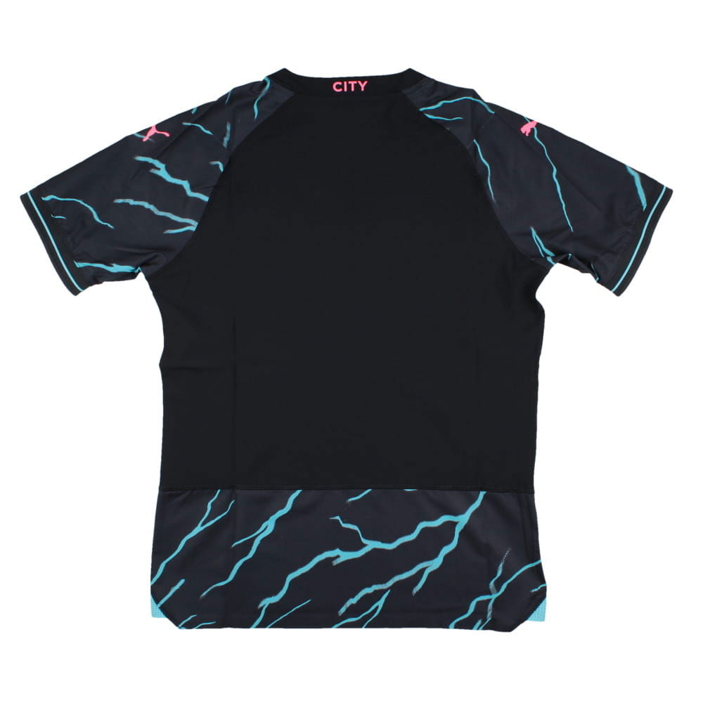2023-2024 Man City Third Authentic Shirt (LAPORTE 14)