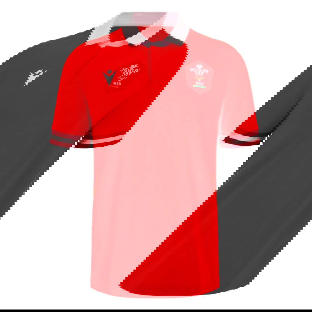 2023-2024 Wales Rugby Home Cotton Shirt (Your Name)