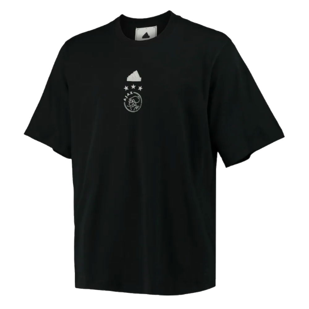 2023-2024 Ajax Lifestyler Oversized Tee (Black) (LITMANEN 10)