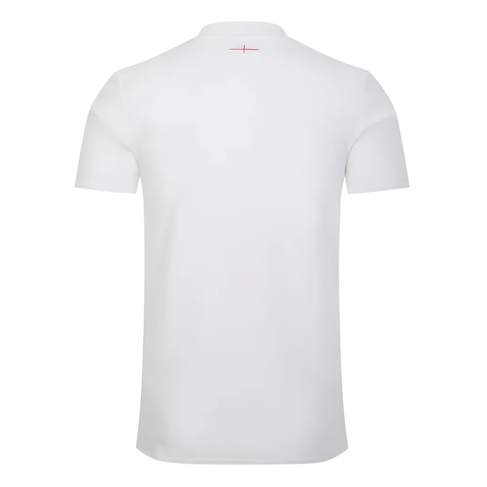 2023-2024 England Rugby CVC Polo (Brilliant White)