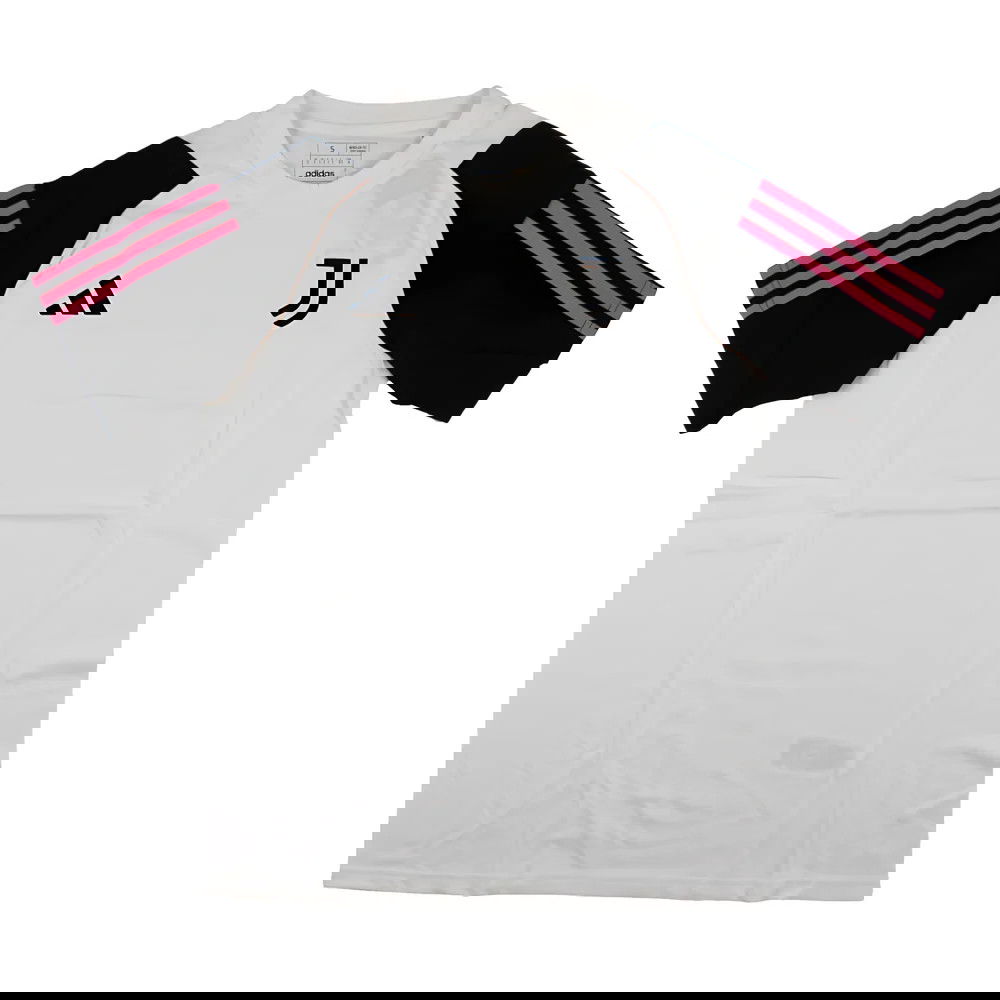 2023-2024 Juventus Cotton Tee (White) (Your Name)