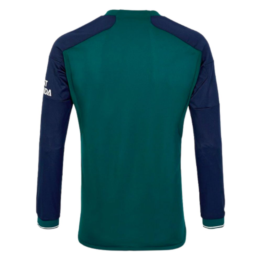 2023-2024 Arsenal Long Sleeve Third Shirt (Your Name)