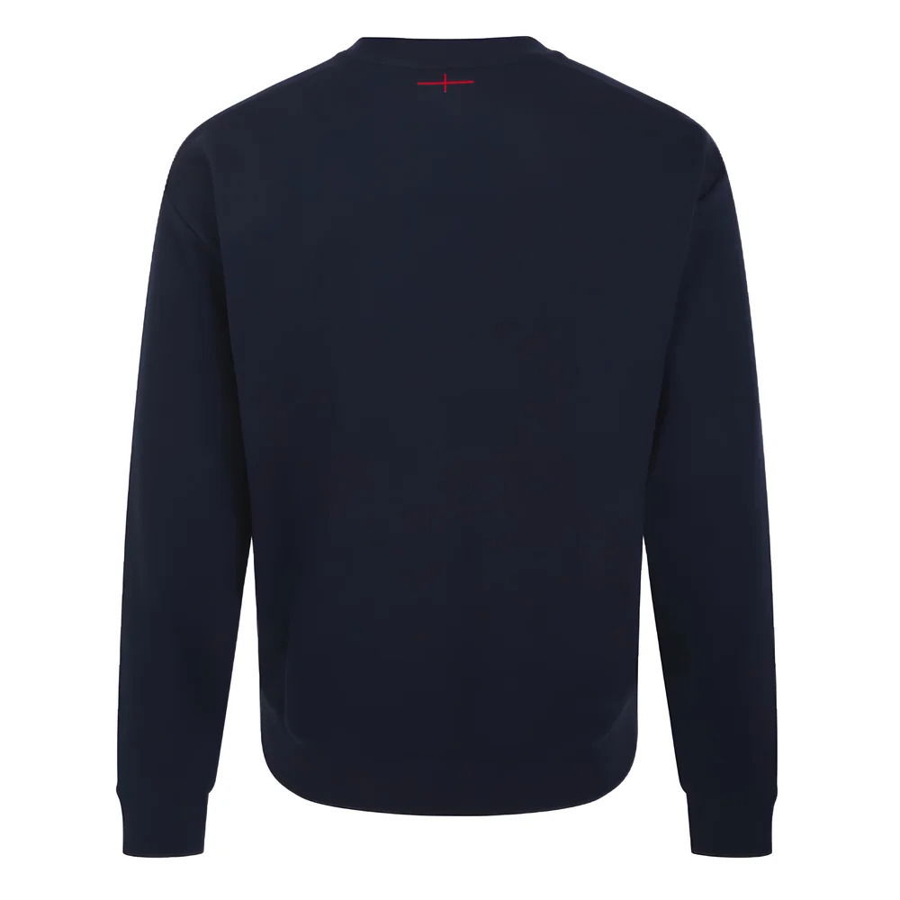 2023-2024 England Rugby Fleece Sweat (Nazy Blazer)