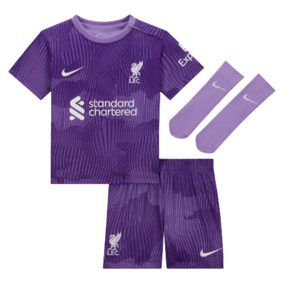 2023-2024 Liverpool Third Baby Kit (Your Name)