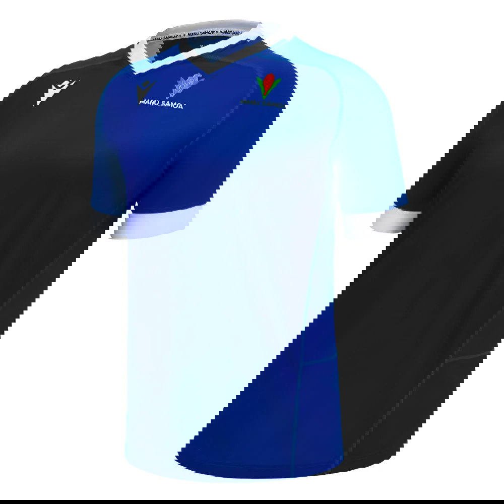 2023-2024 Samoa Home Rugby Poly Replica Shirt (Your Name)