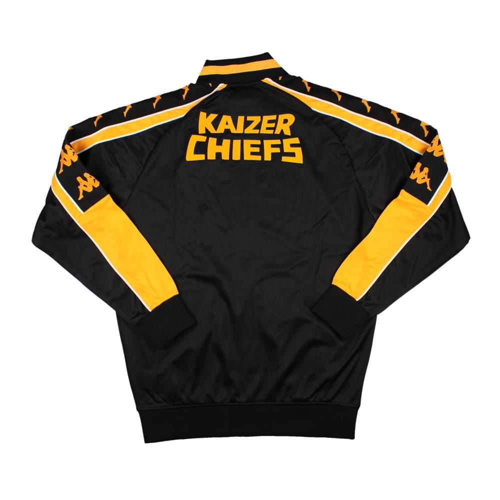 2023-2024 Kaizer Chiefs Tracksuit Top (Black) [331R1DW_A07