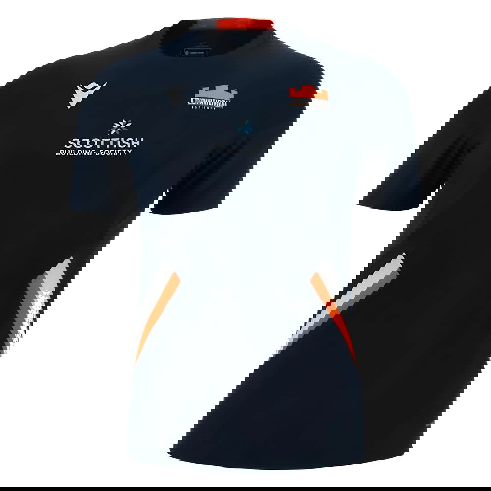 2023-2024 Edinburgh Rugby Training Player Shirt (Navy) (Your Name)