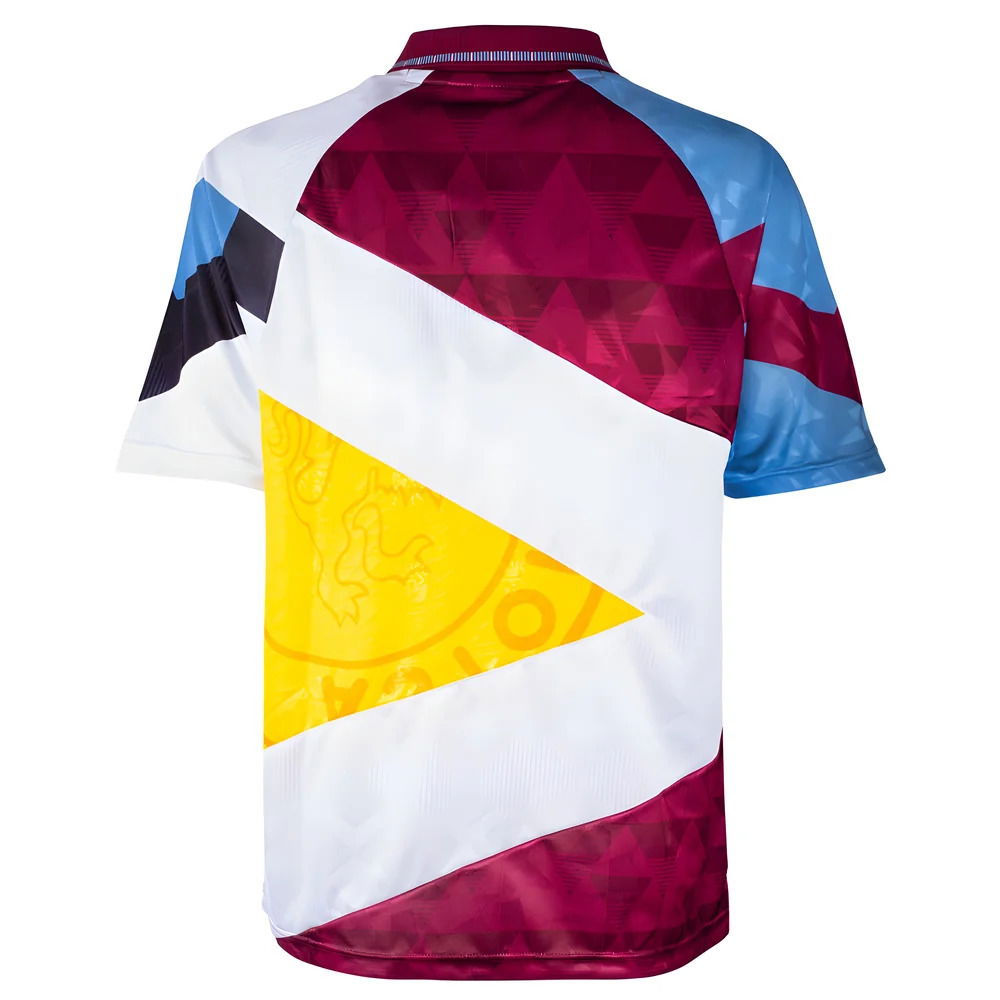 Aston Villa 1990 Mash Up Retro Football Shirt