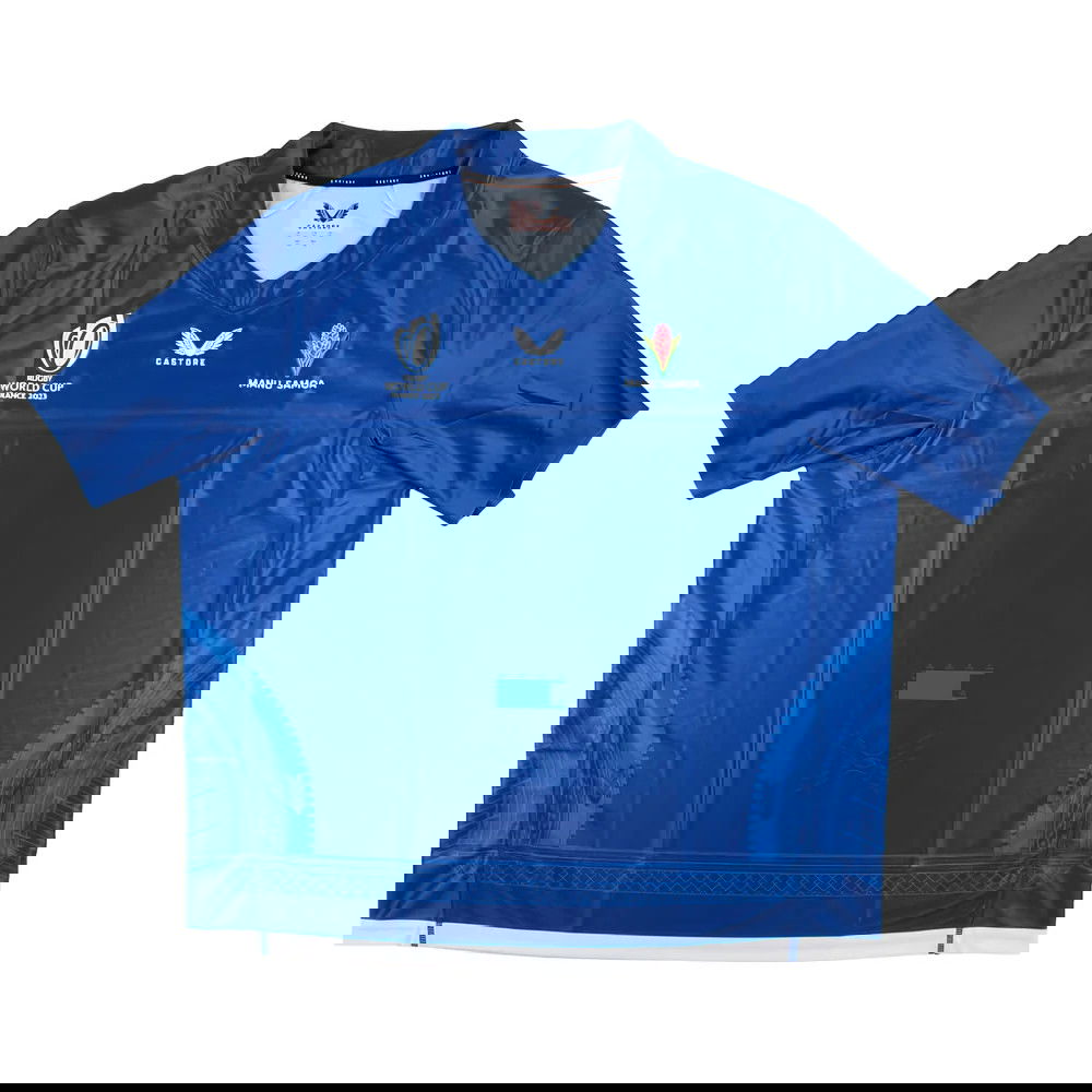 Samoa RWC 2023 Replica Home Rugby Shirt (Your Name)