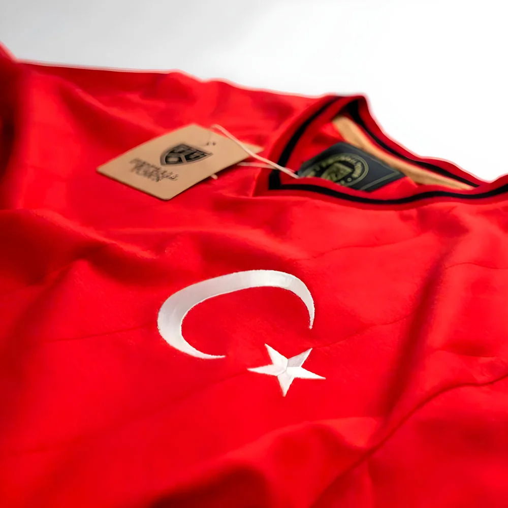 Turkey Ay-Yildizililar Home Retro Football Shirt