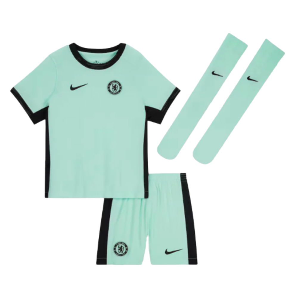 2023-2024 Chelsea Little Boys Third Mini Kit (MADUEKE 11)