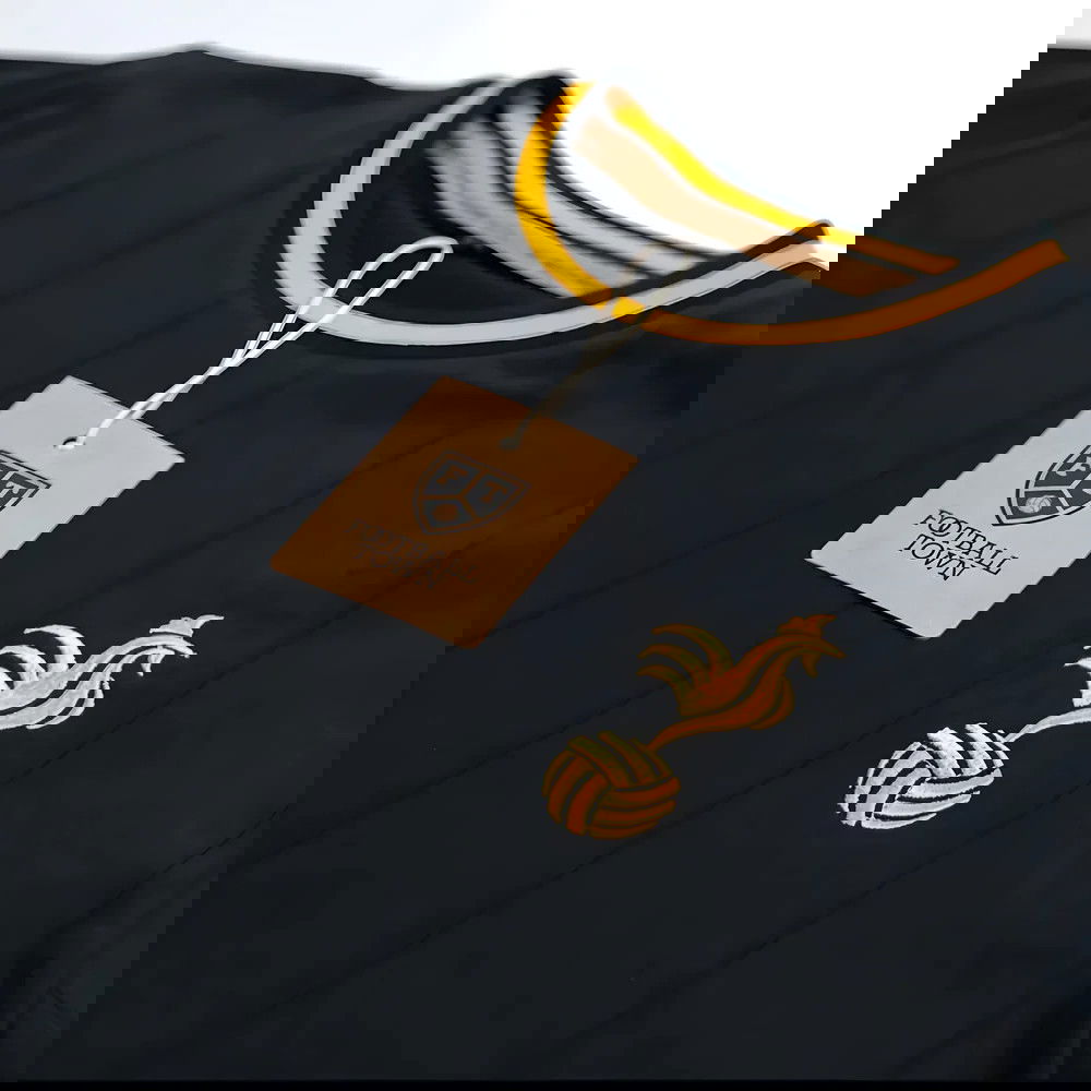 France Cockerel Retro Football Shirt Black