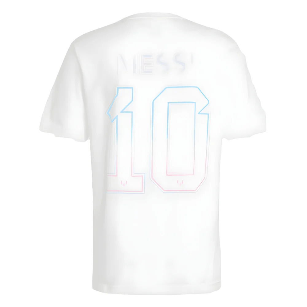 2023-2024 Inter Miami Messi N10 T-Shirt (White)