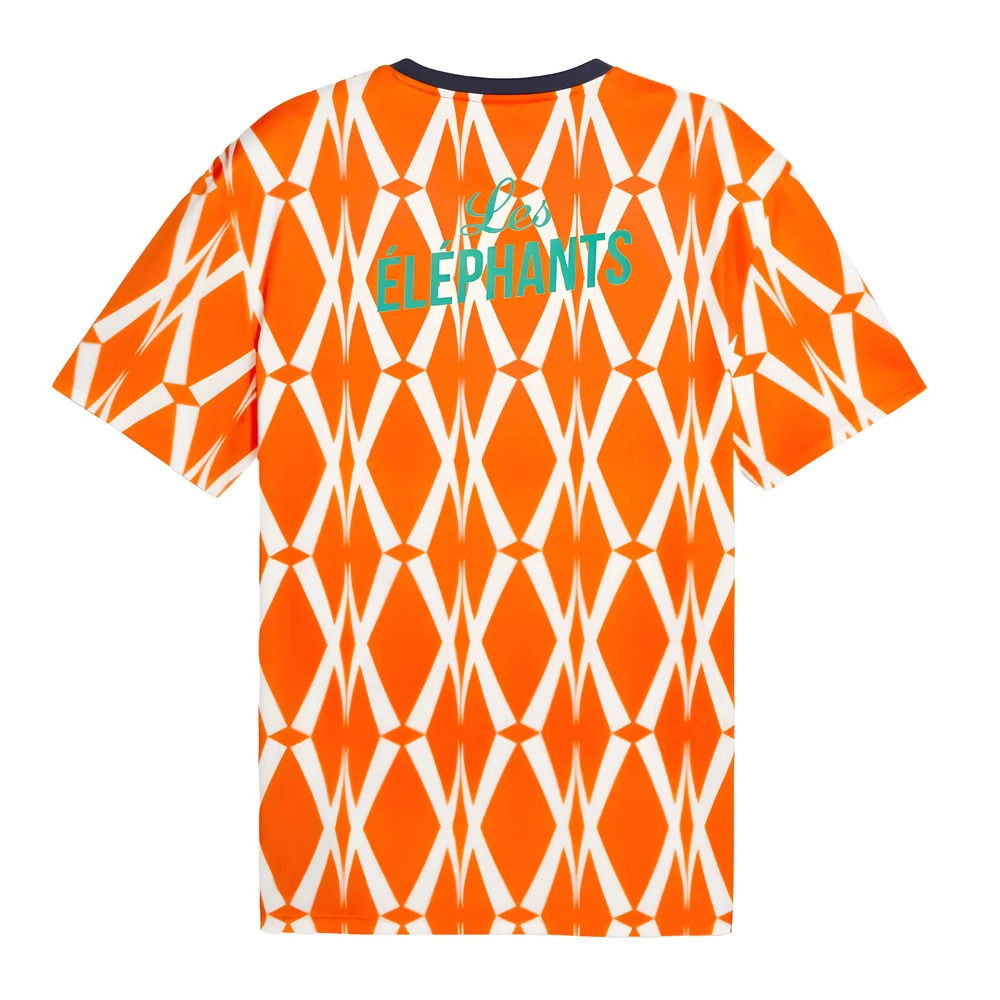 2023-2024 Ivory Coast FtblCulture Jersey (Orange)