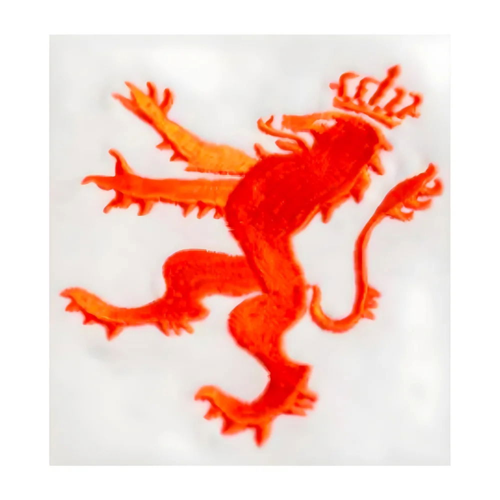 Holland De Leeuw 14 White Retro Shirt