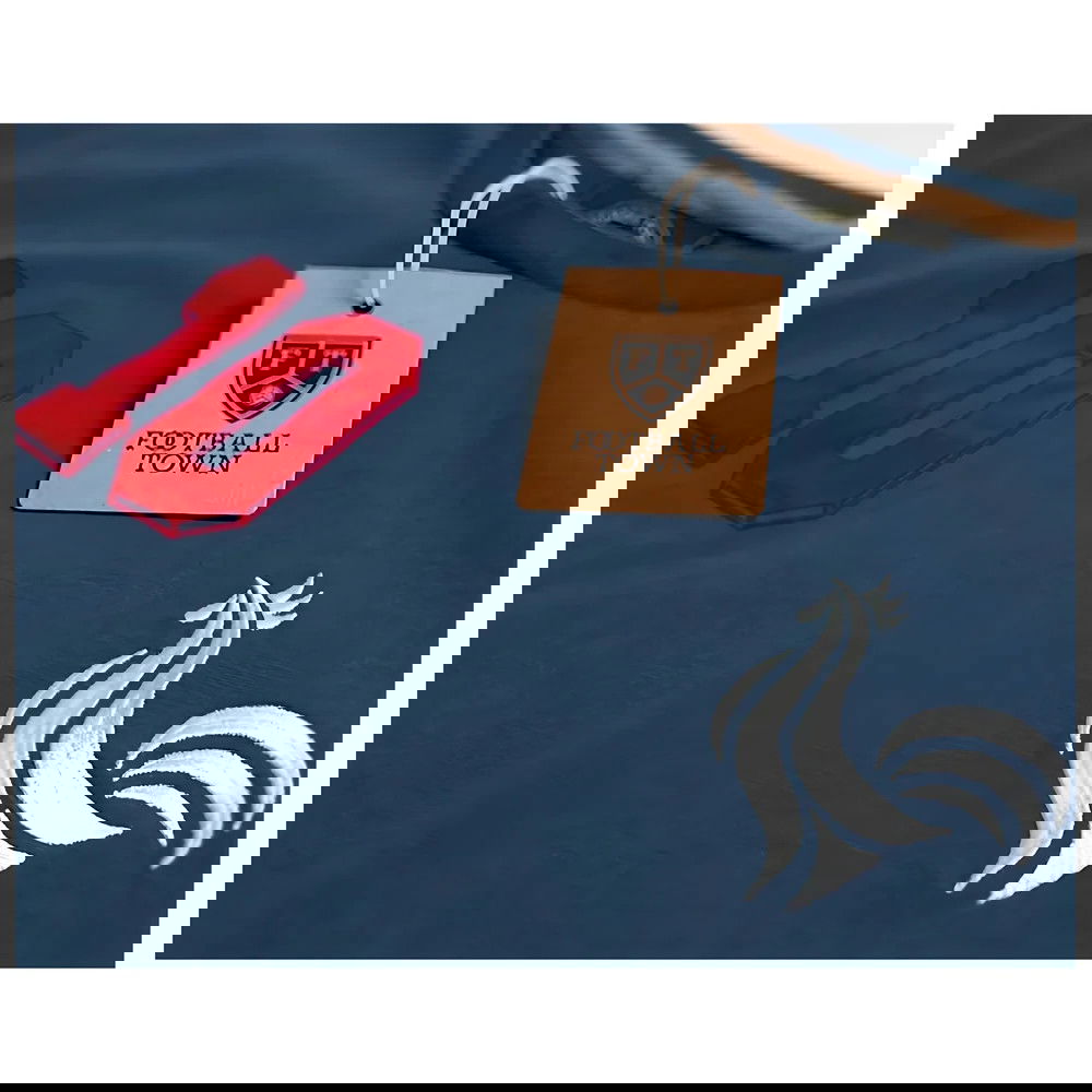 France Les Bleus 10 Blue Retro T-Shirt