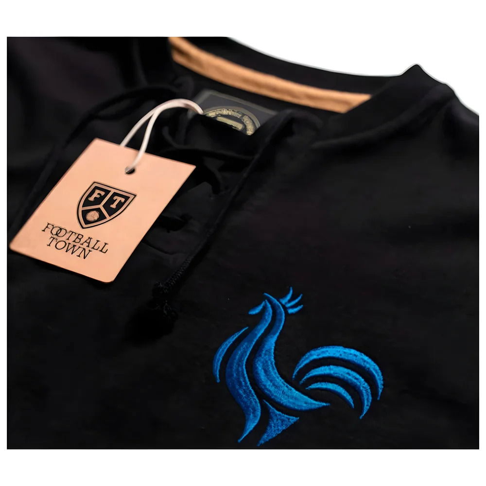 France Retro Shirt Black Les Bleus