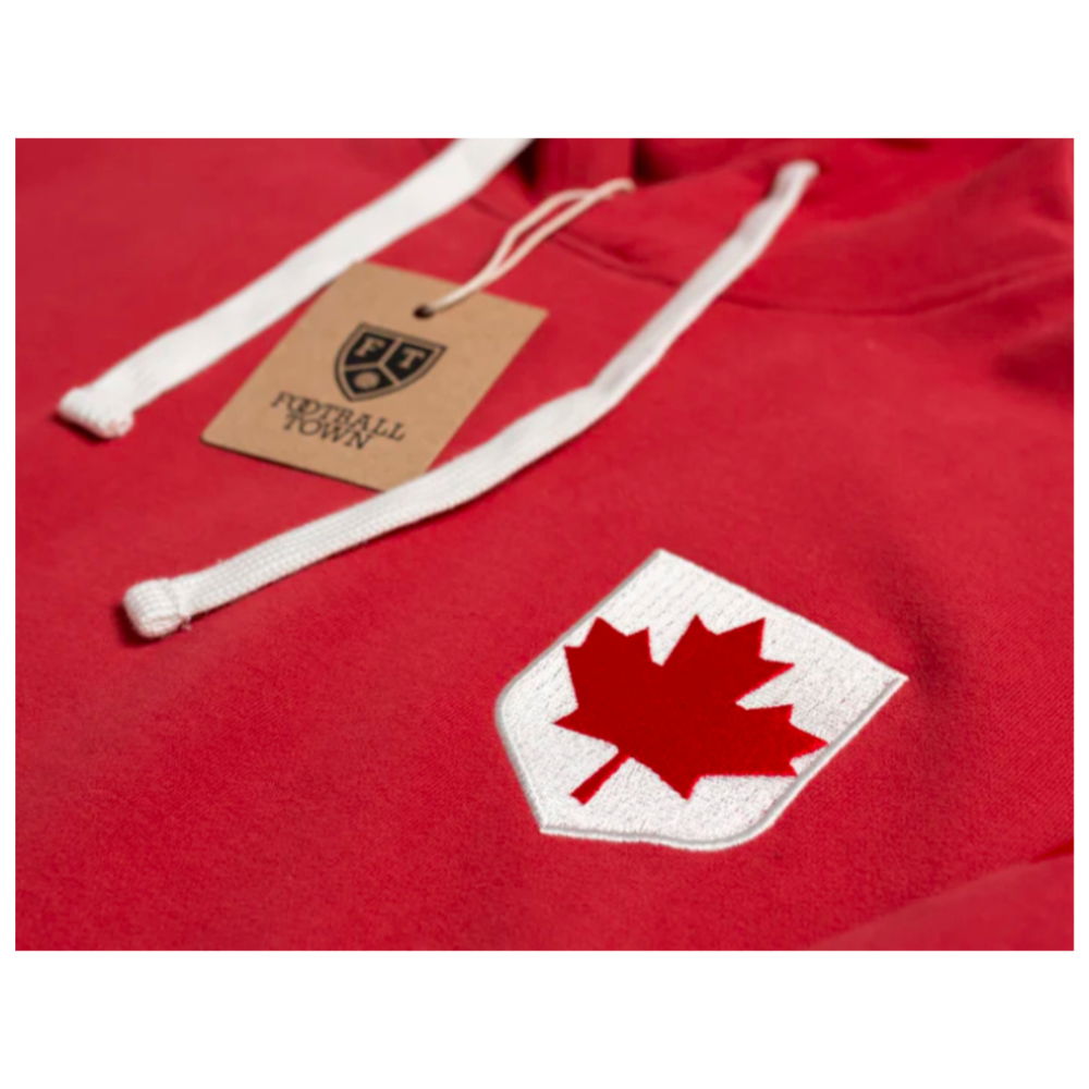 Canada Football Hoodie The Red Leaf