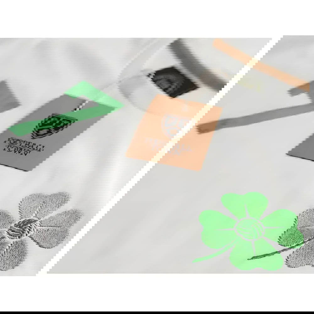 Celtic The Clover 7 White Long Sleeves Shirt