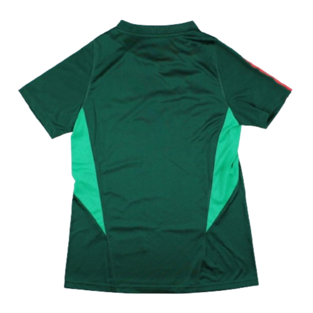2023-2024 Man Utd Training Shirt (Green) - Ladies