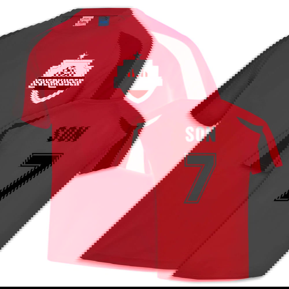 Bayer Leverkusen Sports Training Jersey (Heung Min Son 7)