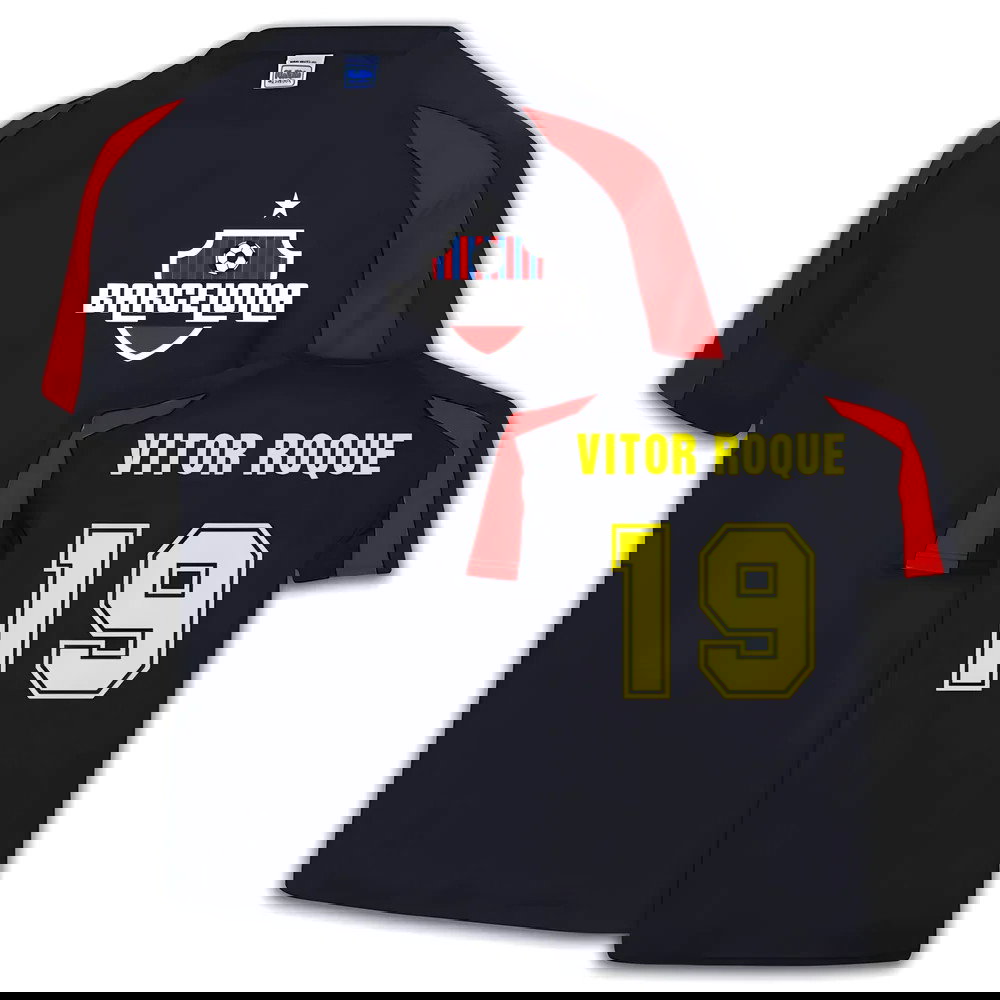 Barcelona Sports Training Jersey (Vitor Roque 19)