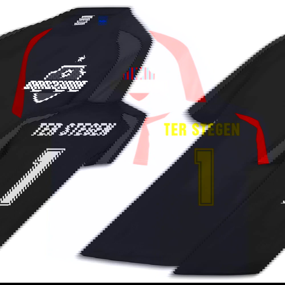 Barcelona Sports Training Jersey (Ter Stegen 1)