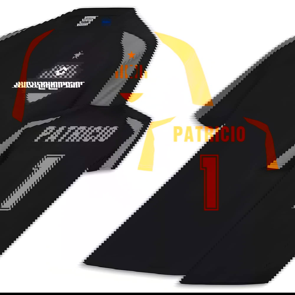 Rui Patricio Wolves Sports Training Jersey (Black)