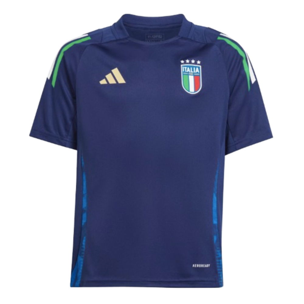 2024-2025 Italy Training Jersey (Navy) - Kids (BUONGIORNO 4)