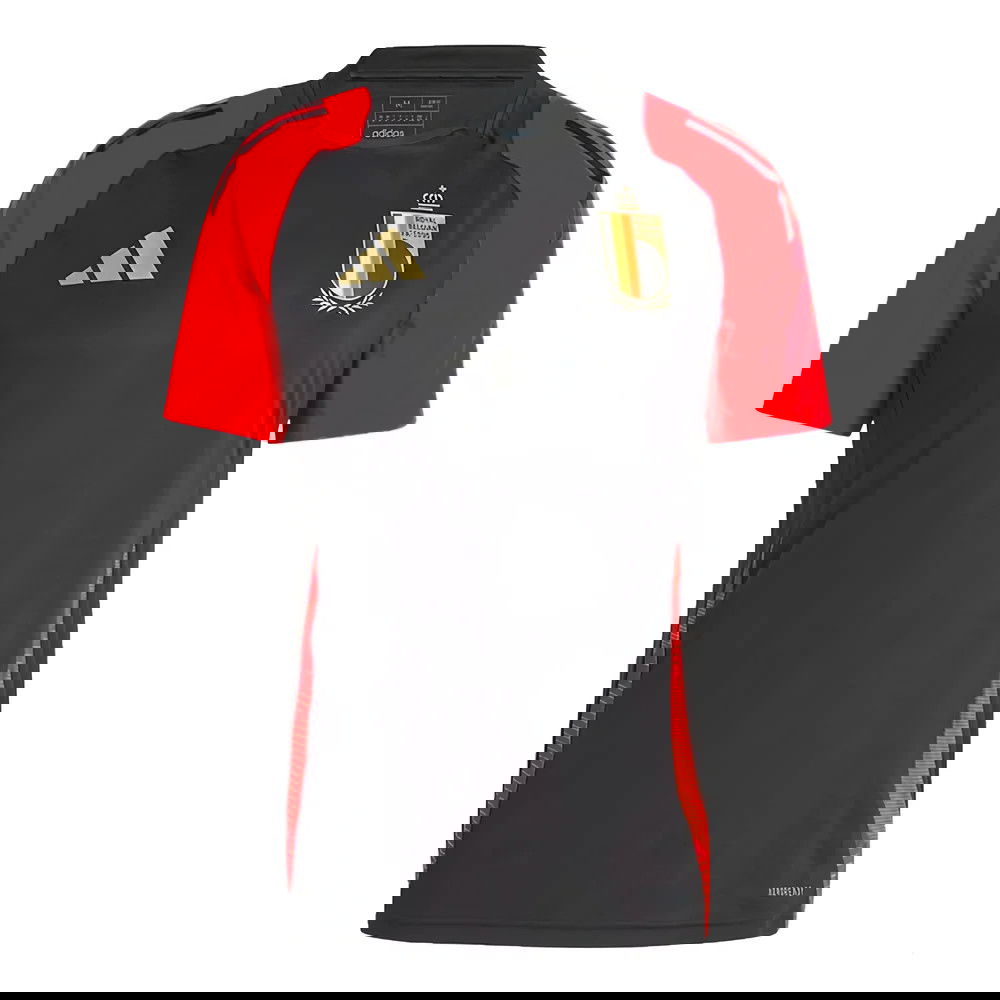 2024-2025 Belgium Training Jersey (Black) (Tielemans 8)