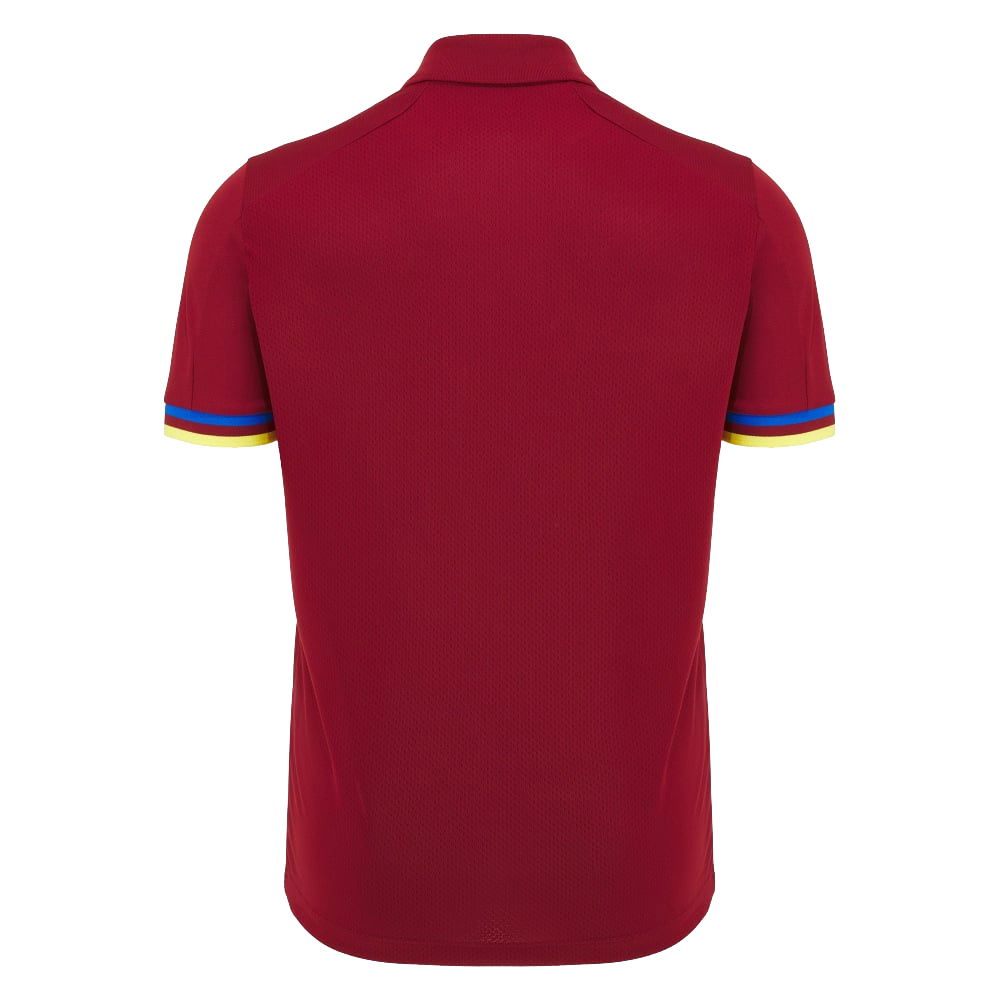 2023-2024 West Indies Cricket Player Travel Polo S/S (Claret)