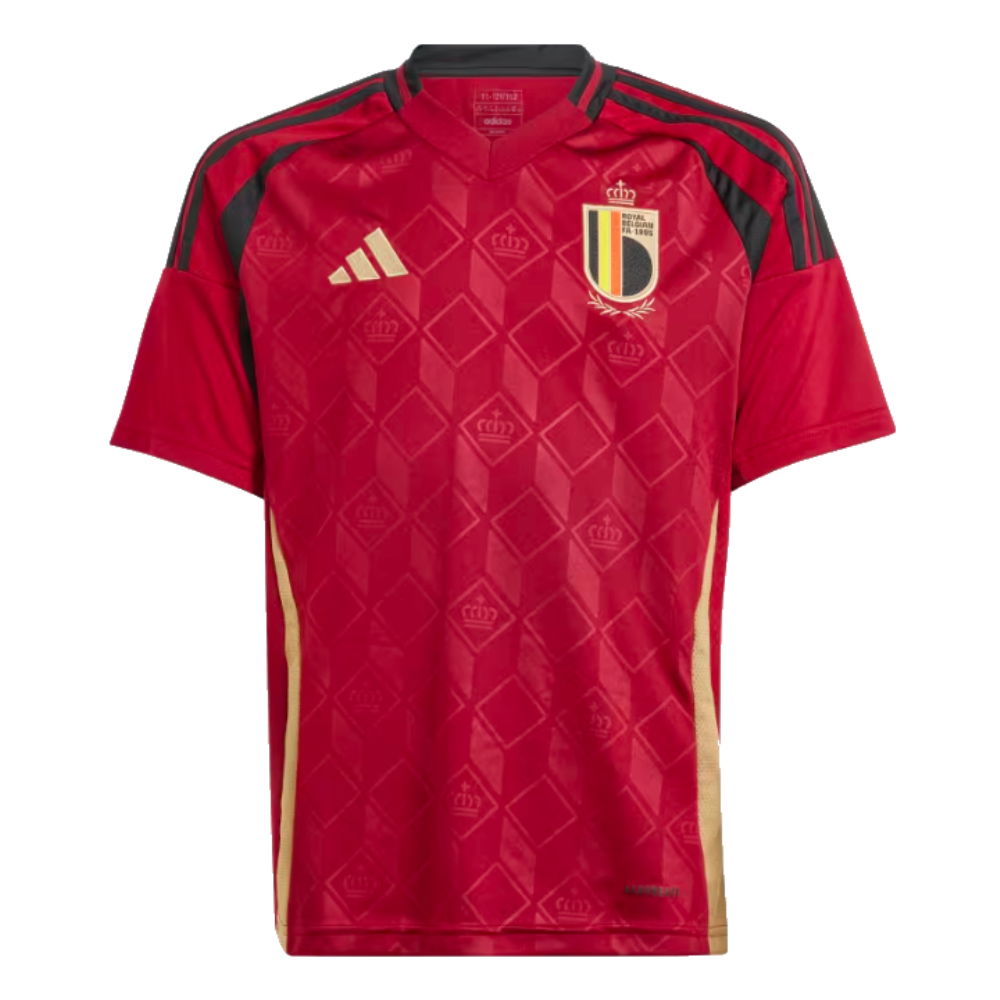 2024-2025 Belgium Home Shirt (Kids) (Your Name)