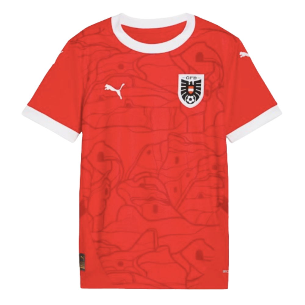 2024-2025 Austria Home Shirt (Kids) (Baumgartlinger 14)