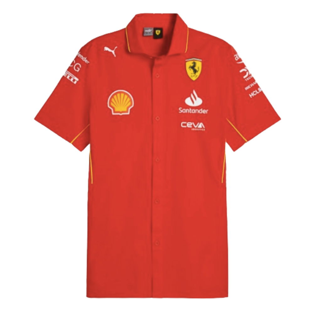 2024 Scuderia Ferrari Team Shirt (Red) (Your Name)