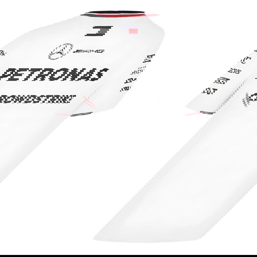 2024 Mercedes-AMG Team Driver T-Shirt (White)