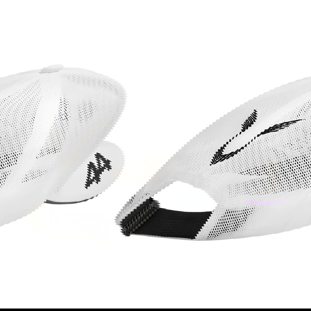 2024 Lewis Hamilton Mercedes Team Trucker Cap (White)