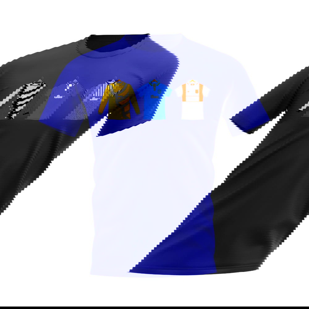 Chelsea 1995-1996 Retro Shirt T-shirts (Blue) (Zola 25)