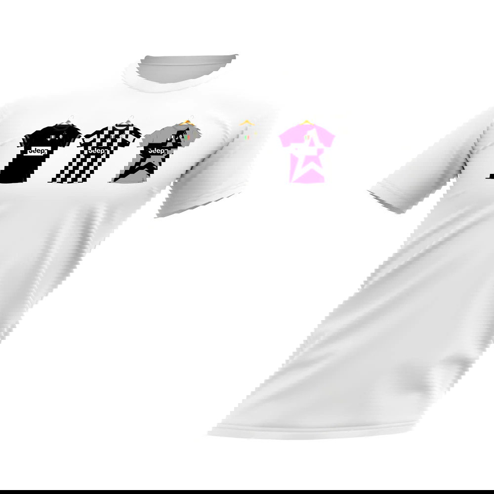 Juventus 2012-2013 Retro Shirt T-shirt (White)