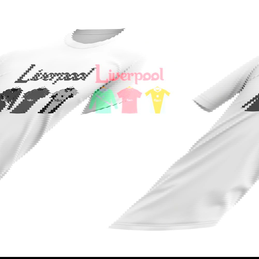 Liverpool 2000-2001 Retro Shirt T-shirt - Text (White) (Your Name)