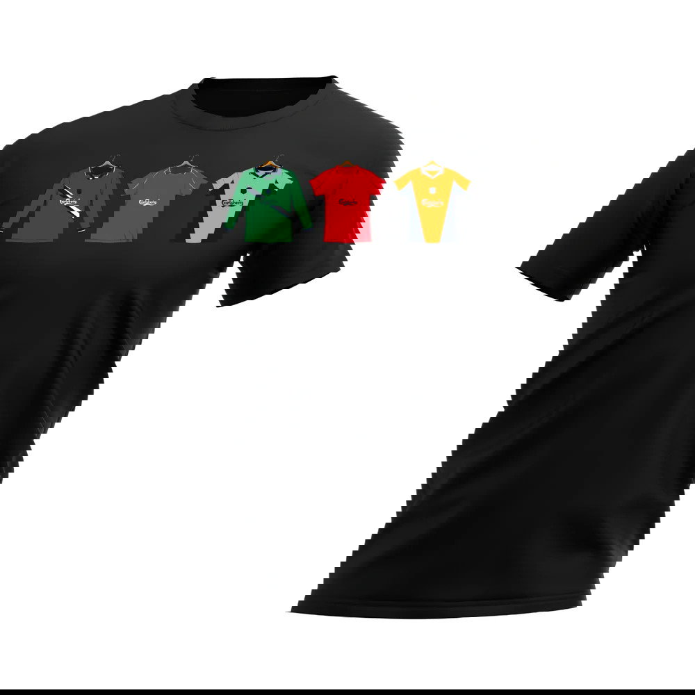 Liverpool 2000-2001 Retro Shirt T-shirt (Black) (Owen 10)