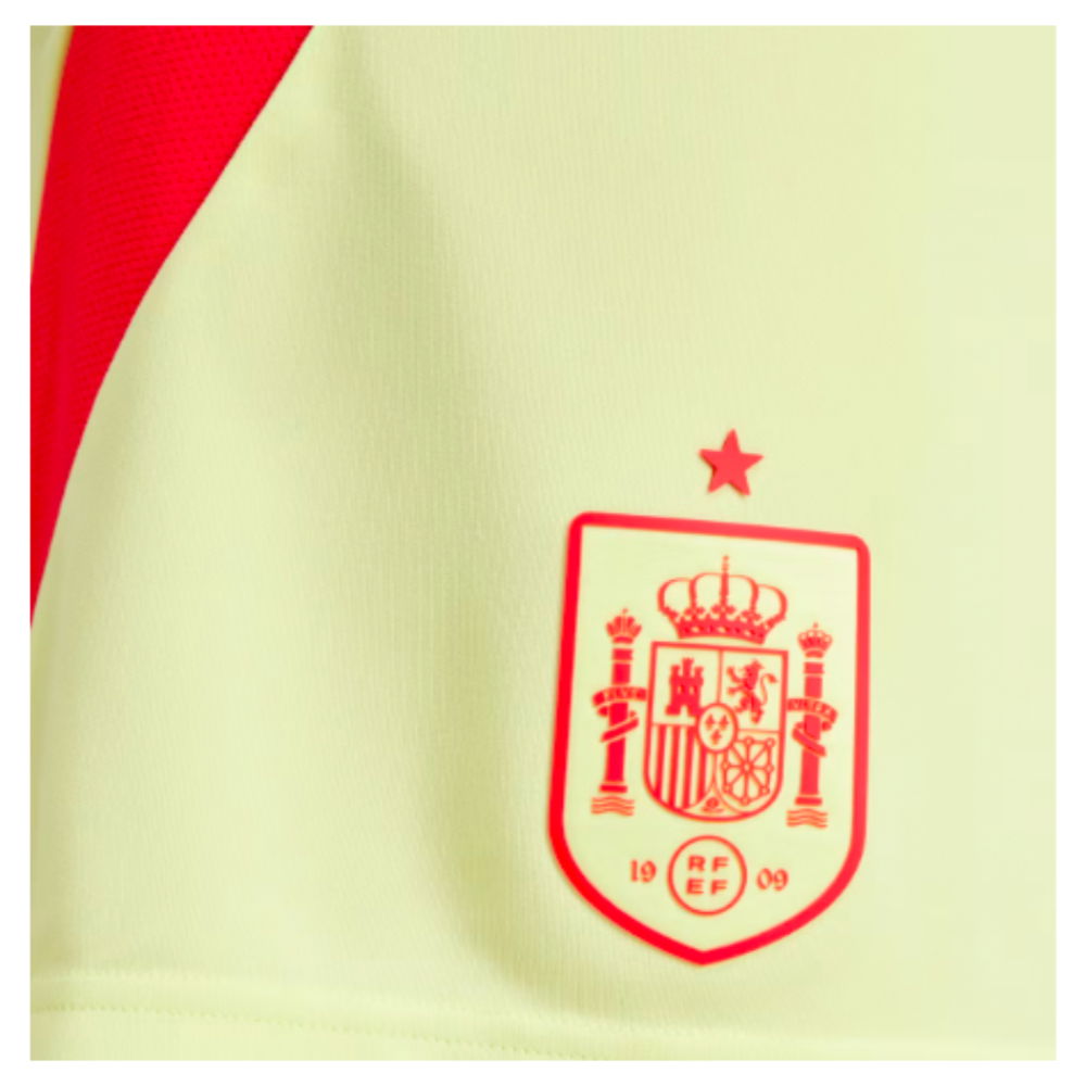 2024-2025 Spain Away Shorts (Yellow)