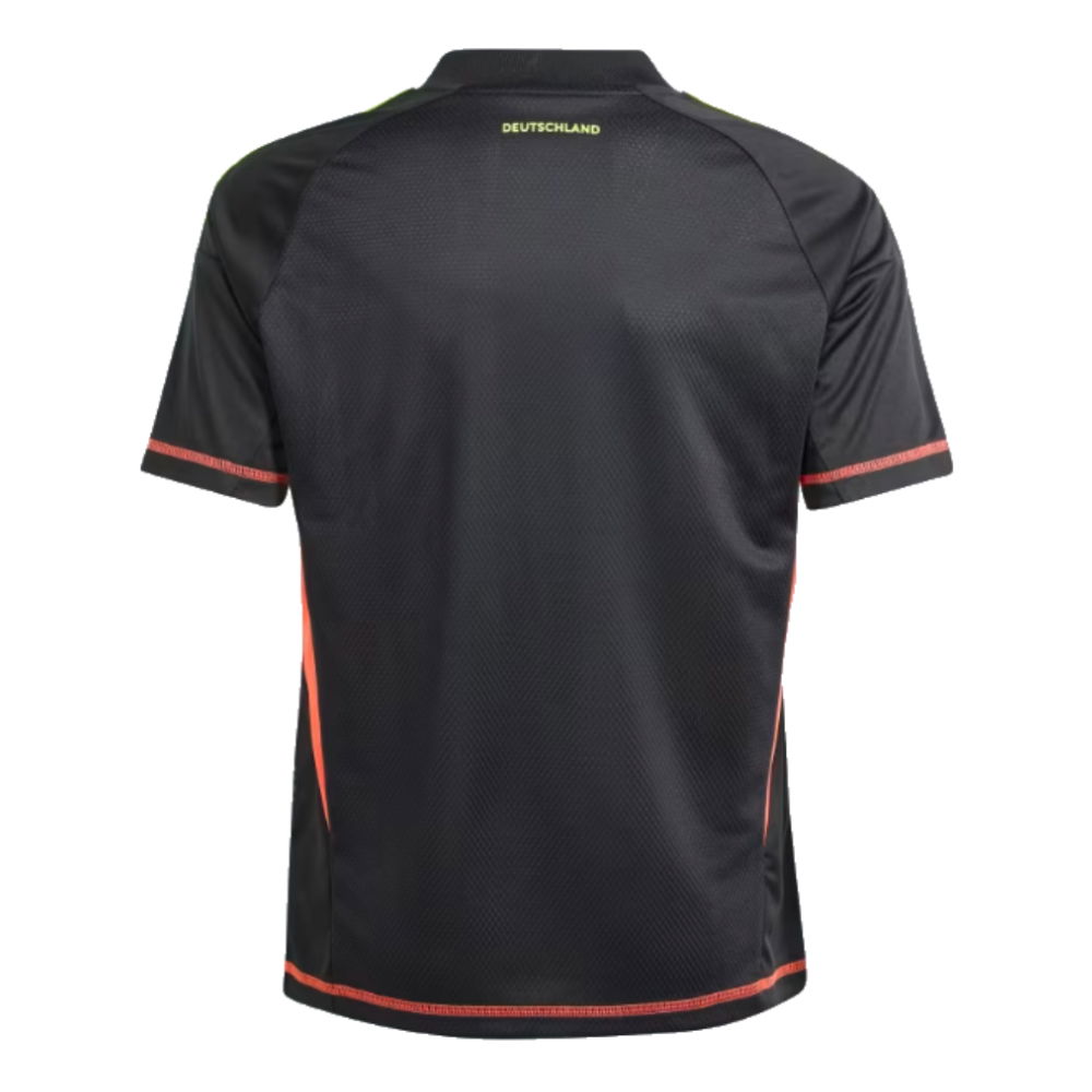 2024-2025 Germany Home Goalkeeper Shirt (Black) - Kids (Your Name)