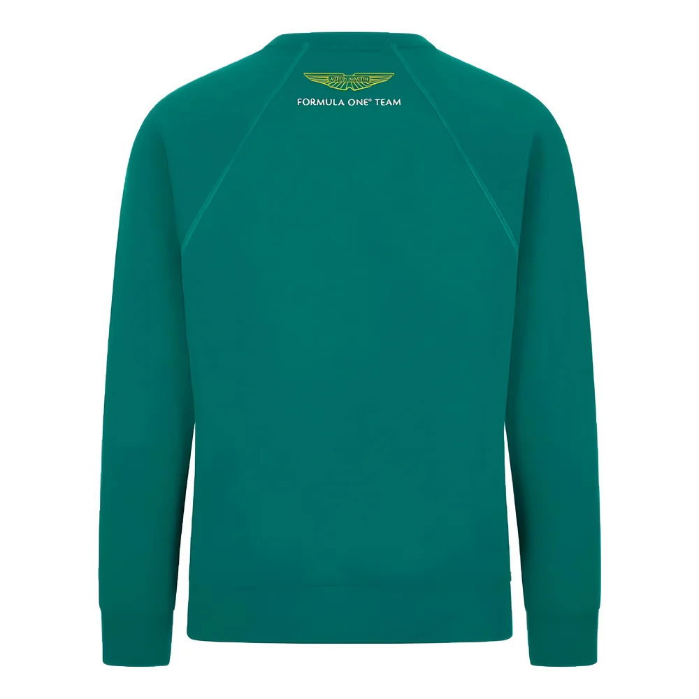 2024 Aston Martin Logo Crew Sweatshirt (Green)