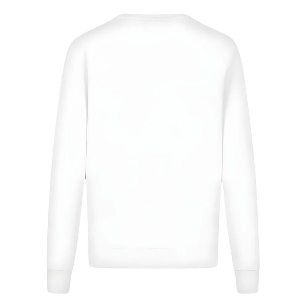 2024 Mercedes-AMG Mens Crew Neck Sweatshirt (White)